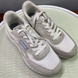 Reebok Womens Classic Legacy Galaxy 16  White Running‎ Shoes Sneakers Size 8